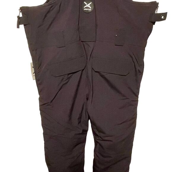 Arctix Men's Eco Friend Corkscrew Bib Overalls black small 32inseam - Picture 6 of 12